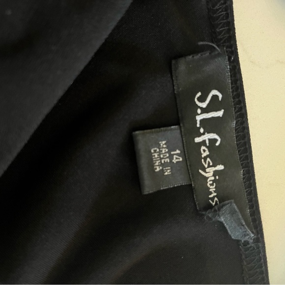 S.L. Fashions Fit and Flare Cocktail Dress - Picture 9 of 11